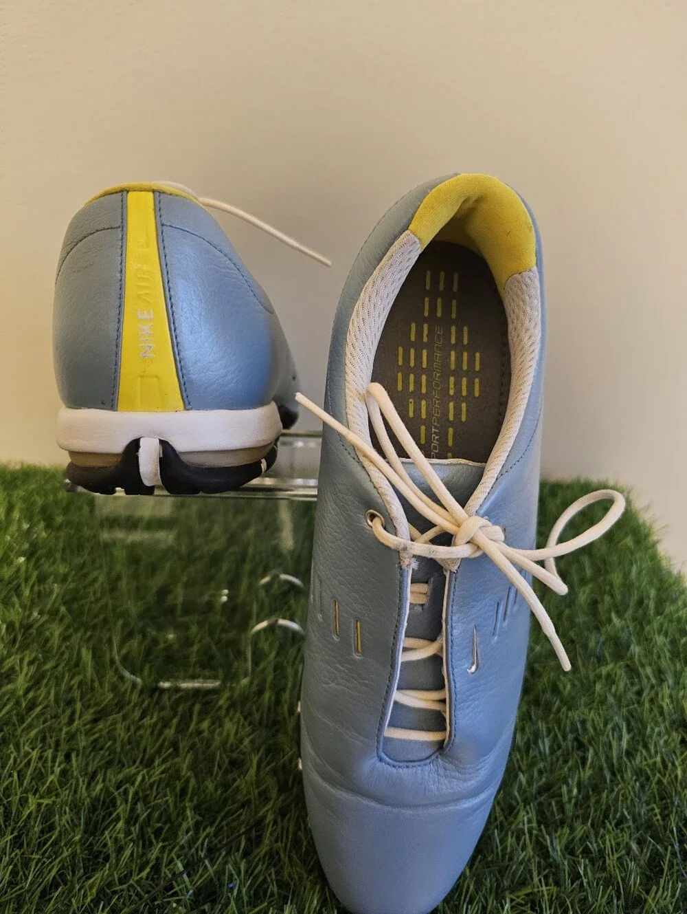 Nike Air Zoom Golf Shoes Blue 314918-407 Size 9.5